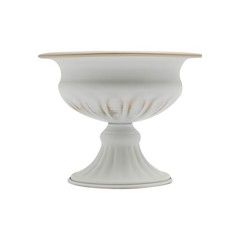 10 Pack Metal Vase Small Table Decor White Gold Wedding Centerpiece Flower Vase