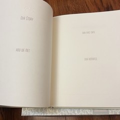 VTG NIB Hallmark Calla Lilly Wedding Collection Memory Book & Photo Album Set