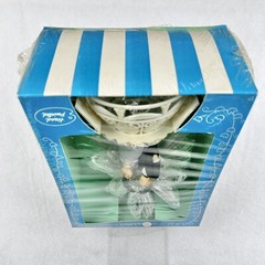 Vintage COAST NOVELTY 25th Wedding Anniversary Cake Topper Bride/Groom NIB ivory