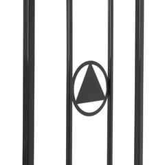 Garden Archway Arch Arbor Trellis Yard Decor Wedding Patio Structure Gate 89.5in