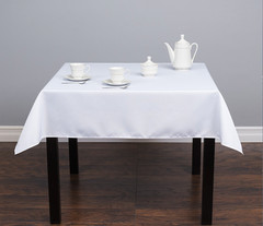 8 Square Tablecloth 54″x 54″ inch Polyester Party Overlay 23 COLORS USA SALE