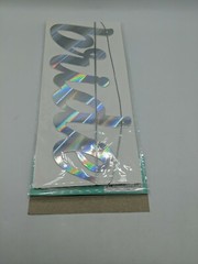 Silver Foil Letter Banner «Bride To Be» 2.45×0.4Letters/ 9ft string