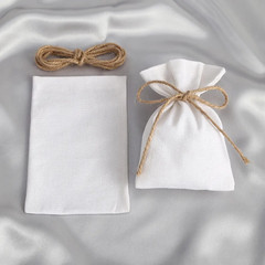 50pcs 9×12-13x18cm Cotton Burlap Jewelry Organizer Wedding Favors Gift Bags NEW