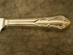 ROYAL LIMITED SILVERPLATE CAKE KNIFE IN BOX