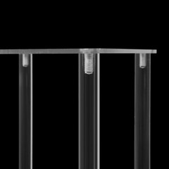 Acrylic Wedding Flower Stand, Sturdy and Durable, 17.64 lbs Load Bearing, Clear