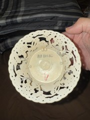Coast Novelty MFG Co. Wedding Cake Topper with tin ring detail, made in 1950