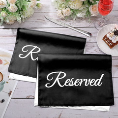20 Pack Reserved Seating Signs Reserved Chair Signs Church Pew Reserved Signs Re