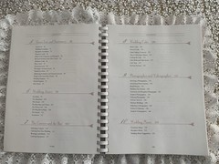 2000 Working Woman’s Wedding Planner Spiral Binder