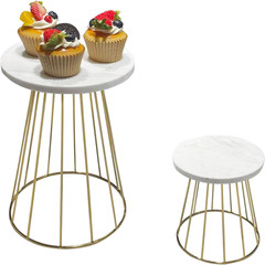 Premium Marble Cupcake Stand Set of 2 – Elegant Party Décor Display