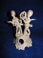 New Vintage Wilton Petite «Celestial Twins» wedding Cake Top, 1001-554, 1973