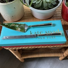 This Is A Kate Spade New York Cake Knife And Server Set.