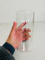 Clear cylinder vases – centerpiece decor, home and office decor