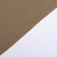 6 ft TAUPE Matte Fitted Spandex Round Top Arch Backdrop STAND COVER Party