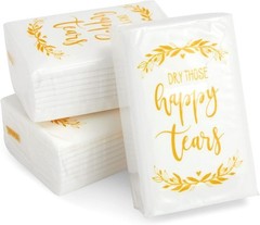Ideal 60-Pack Travel Size Tissues – Fragrance-Free for Wedding Guests & Events