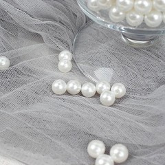 10 mm White FAUX PEARLS Loose Beads Wedding Party Crafts Decorations Fillers