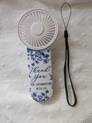 Bulk 10 Pcs Portable Wedding Fans Wedding Favors Thank You For Celebrating Fans