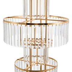 5 Tiers Round Flower Stand for Wedding Wedding Centerpieces Flower Stand