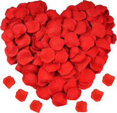 1200 PCS Artificial Silk Rose Petals Decoration for Romantic Night, Wedding, Ev