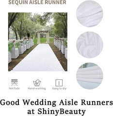 Luxury White Bridal Carpet for Indoor & Outdoor Events