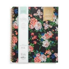 Day Designer 2025-2026 Weekly and Monthly 8.5″ x 11″ Rose Garden- 2025/2026