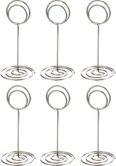 24 Pieces 3.35 Inch Table Number Holder Place Card Photo Holder Picture Name