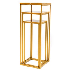 3PCS Golden Metal Stand Wedding Decoration Road Lead Flower Centerpieces Column