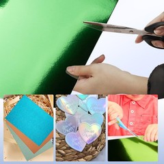 30 Pack Metallic Glitter Cardstock Paper 8 inches x 12 inches, various