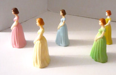 Vintage Debutante Formal Dress Gloves MCM Birthday 60s Cake Topper Hong Kong 3″