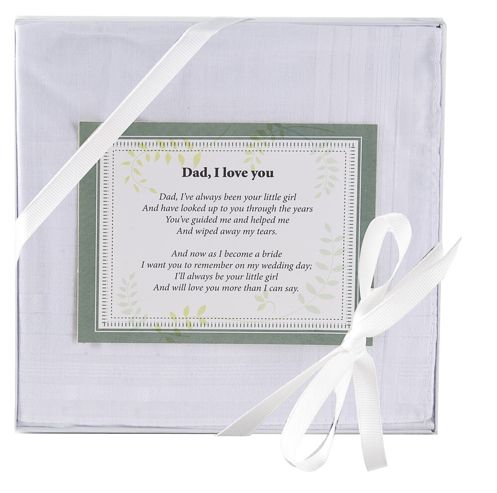 Ganz E8 Wedding Keepsake Bridesmaid Handkerchief 13x13in – ER Choose Design