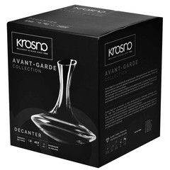 Krosno Red Wine Decanter Carafe 60.9 Oz For Home Restaurants And Kitchen Water