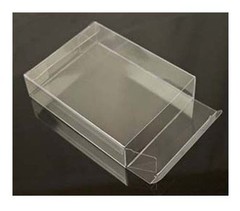 50 pcs 2-5/8×1-5/16×1-1/8″ Clear Tuck Plastic PVC Boxes Gift Party Wedding Favor