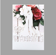 10pcs Laser Cut Wedding Invitation Card Engagement Name Place Card Table Number