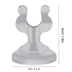 U Threaded Stainless Steel Table Signage Clips Menu Plates Business Card Holders