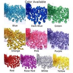 6-9mm For Acrylic Gem Stones 200pcs for Wedding Table Scatter Decoration