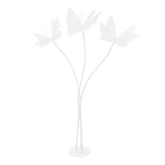 6 Head Butterfly Decoration with Standing Base Artificial Decoration Butterflies
