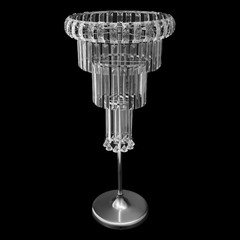 4 Tier Acrylic Flower Stand 32.28inch Tall Wedding Centerpieces Flower Stand