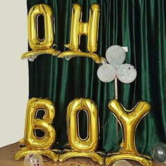 27-Inch Gold LETTER Mylar Foil Standing Balloons Party Birthday Decorations Sale
