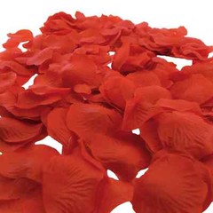 ~1400pcs Rose Petals Artificial Flower Petal Wedding Party Decoration – Red