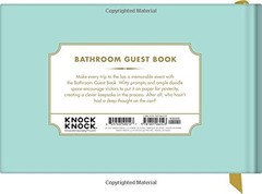 Bathroom Guest Book