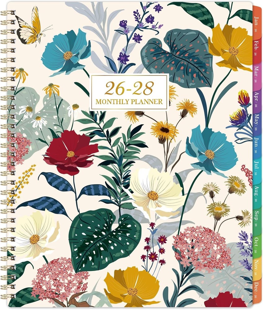 2026-2028 Monthly Planner/Calendar – 3 Year Monthly Planner 2026-2028, 9» x 11′