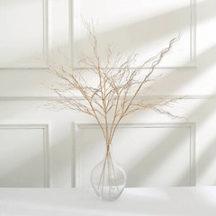 4 Metallic Gold 39″ Long STEM Artificial Twigs Bendable Willow Sprays Events