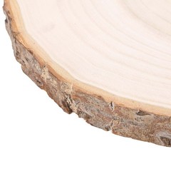 11-15″ Natural Round Poplar Wood Slices Wedding Centerpieces Crafts Decorations