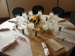 15 Burlap 100% Natural Jute Table Runner 14″x108″ inch Wedding Party USA Seller