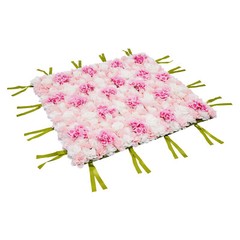 PINK 1*1m Artificial Flower Wall Panel Rose Dahlia Hydrangea Wedding Party Decor