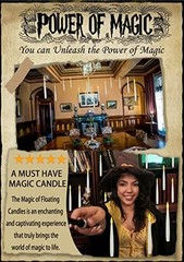 Floating Candles, 20PCs Floating Candle with Wand, Magic Hanging Candles