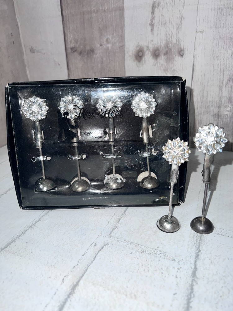 Studio His and Hers Place Card Holders Set of 4 Plus 2