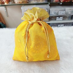 Potli,Batwa,Gota Patti Fabric Potli,Return Gift Potli,Mithai,Bhaji Ladoo Potli