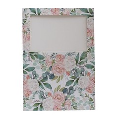 25 PICTURE FRAMES 7″ Floral Paper Photo Cards with Envelopes Party Favors Home
