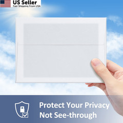ValBox 5×7 Envelopes for Invitation 100 Qty A7 (5.25 x 7.25 Inches), White