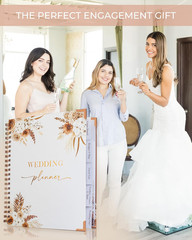 Beautiful Boho Wedding Planner Book and Organizer – Enhance Excitement and Makes